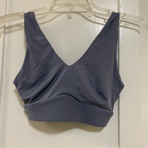 Harper Wilde Bliss  Bralette in Slate Blue v neck size
Medium